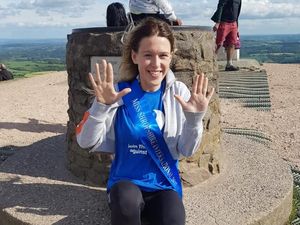 Supporting image for story: Beauty queen Elishah climbs the Wrekin 10 times for charities