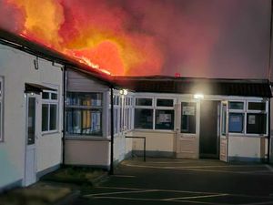 Supporting image for story: Classrooms destroyed in late-night blaze at Walsall school where flames spread quickly