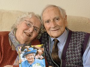 Supporting image for story: Love began with fairground glance for couple celebrating 70 years married