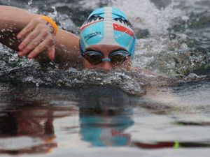 Supporting image for story: Former Stafford pupil takes home silver medal in ice swimming competition