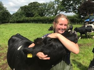 Supporting image for story: Harper Adams University duo in running for Dairy Student of the Year award