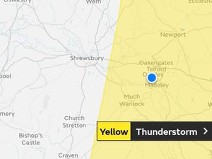 Supporting image for story: Thunderstorms warning for Shropshire