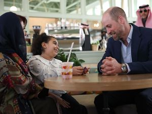 Supporting image for story: William speaks to Saudi women about freedoms and societal change