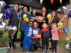 Supporting image for story: Shropshire nursery buzzing for defibrillators