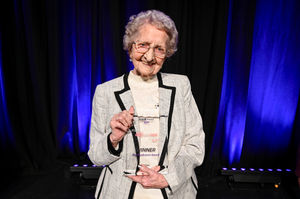 Tipton Twin Lilian Cox was honoured with the Fundraiser award