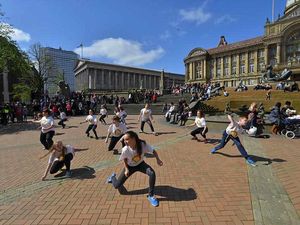 Supporting image for story: Staffordshire rotary club behind Birmingham flashmob spectacle