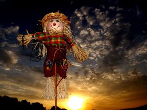 Supporting image for story: Scarecrow fun at village's first festival