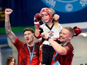 Supporting image for story: Telford star Belle Greer kicks her way to double European medal