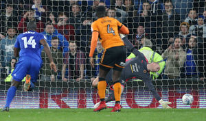 Ruddy saves Gary Madine's penalty
