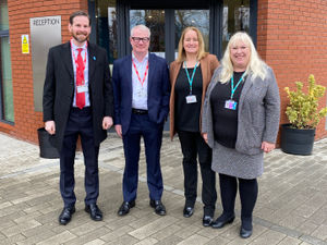 Supporting image for story: Labour candidates enjoy tour of successful college