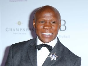 Former world boxing champion Chris Eubank