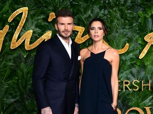 Supporting image for story: Victoria Beckham teases husband David during salsa class