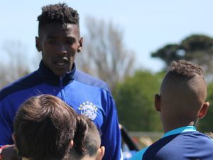 Supporting image for story: Shrewsbury Town's Omar Beckles ready to make a difference with Hub365 Foundation 