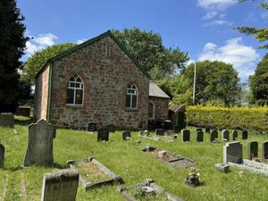 Knockin Heath Methodist Chapel near Oswestry will go under the hammer next month. Picture: Halls Estate Agents/Rightmove