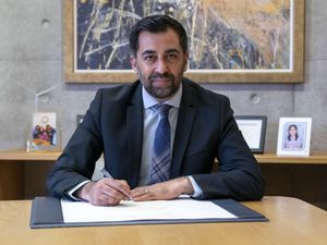 Supporting image for story: Yousaf officially steps down as first minister as King accepts resignation