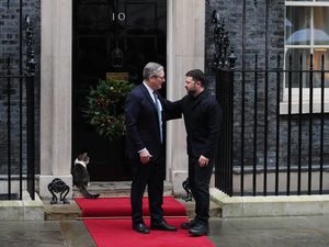 Supporting image for story: UK working with partners on Ukraine peace, Starmer says as Trump blasts Europe