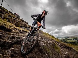 Supporting image for story: 'If your bones aren't broken you get back on your bike' says mountain biker, 17