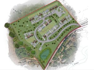 Supporting image for story: Plans lodged for 44 homes in village near Shrewsbury