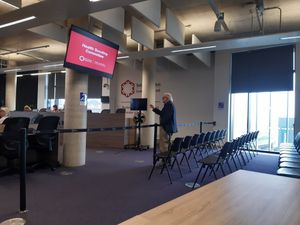David Sandbach was invited to speak to the health scrutiny committee from the public gallery of Telford & Wrekin Council. Picture: LDRS