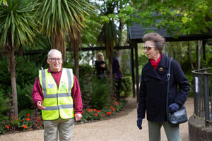 The Princess Royal during her visit to Telford