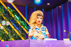 Jodie Harsh at Camp Bestival this weekend Photo by Alex Laurel