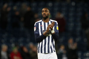 Semi Ajayi of West Bromwich Albion applauds the West Bromwich Albion Fans at the end of the match. (AMA)