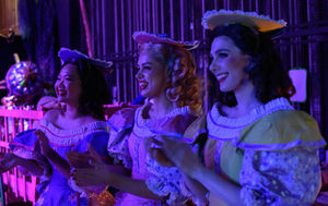 Jack and the Beanstalk ensemble members. Photo: Simon Hadley
