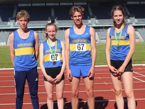 Supporting image for story: Golden trio lead the way for Shropshire