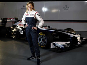 Supporting image for story: Susie Wolff at Birmingham autosport show