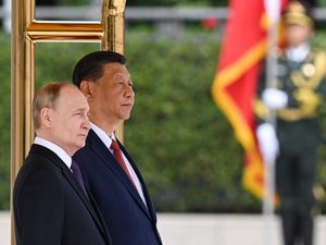 Supporting image for story: Vladimir Putin and Xi Jinping sign deal to deepen Russia-Chinese partnership