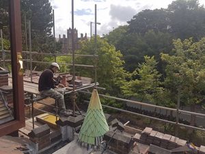 The house was built in 1899 and sits on the corner of Penn Road and Lyndhurst Road