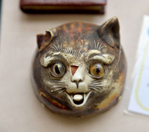 An intricately-decorated bell that was used in the front office of the 19th and 20th century agricultural machinery firm AW Gower & Son. The bell still works today