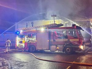 Supporting image for story: Two seriously injured jumping from blazing Birmingham house