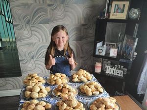 Supporting image for story: Girl with autism bakes hundreds of scones for pensioners during lockdown