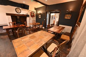 The dining area is one part of the layout of the pub