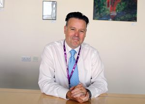 Telford College principal Lawrence Wood