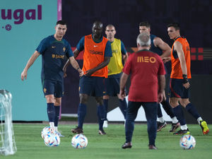 Supporting image for story: Wolves midfielder Ruben Neves: No controversy in Portugal camp over Ronaldo interview