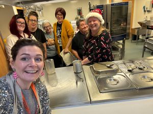 The Community Fridge team and volunteers.