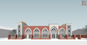 An artist's impression of the proposed new mosque in Dartmouth Street, West Bromwich. Pic: Catalyst Design.