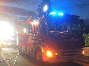 Supporting image for story: Dogs and gerbils rescued from house fire in Market Drayton