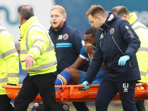 Supporting image for story: Shrewsbury striker Lenell John-Lewis faces 12 months out of football with significant ACL injury
