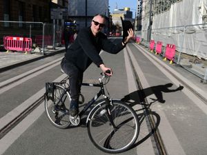 Supporting image for story: Street wardens take to bikes to help smooth pavements