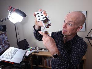 Supporting image for story: Magician says business is booming in lockdown