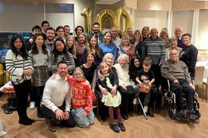More than two dozen relatives came together to celebrate the 100th birthday for Joan Dabbs at the Fairlawns Hotel and Spa. 