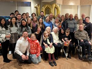 Supporting image for story: 'The whole family is touched by a real love story' - Former army nurse from Aldridge celebrates centenary