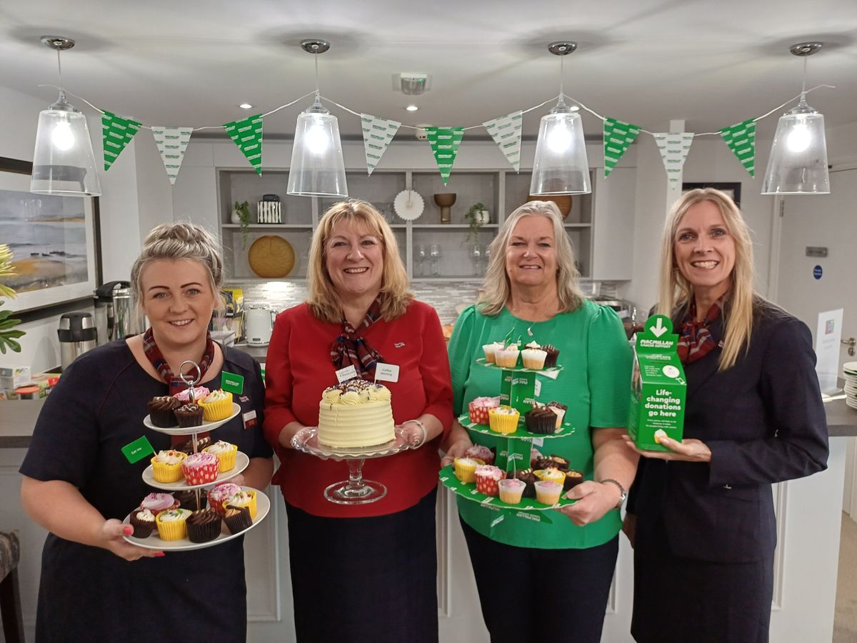 Churchill pledges to donate &pound;5 for every visitor to Macmillan Coffee Morning at Mortimer Lodge in Bridgnorth