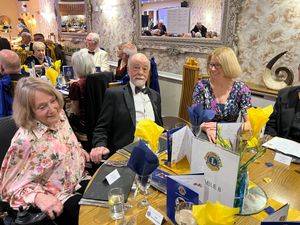 Guests at the celebration at the weekend