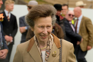The Princess Royal looked happy and relaxed during her visit to the Royal Welsh Show. Image by Andy Compton