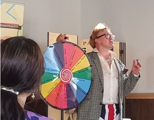 Paul Cleveland performing at Midlands Fringe