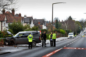 Suspect Aaron Barley was caught after police stopped the family Land Rover on Norton Road